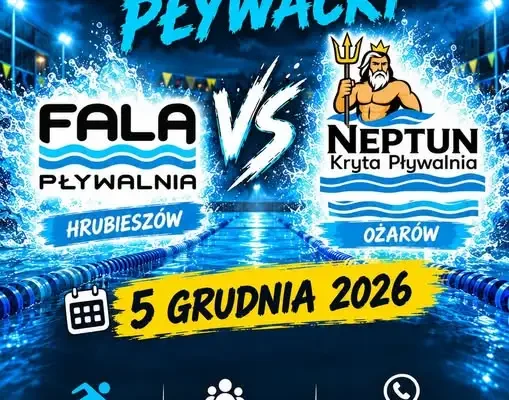 FALIADA II Nocny Maraton Pływacki – sportowa noc w Hrubieszowie i Ożarowie