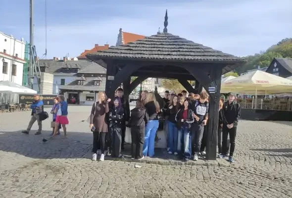 Wycieczka integracyjna licealistów do Kazimierza Dolnego