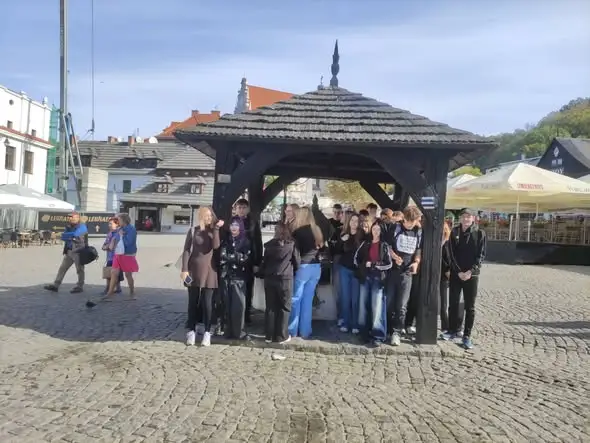 Wycieczka integracyjna licealistów do Kazimierza Dolnego