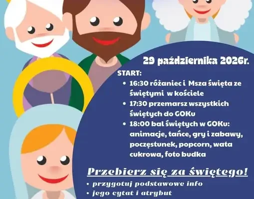 Bal Wszystkich Świętych w Werbkowicach – zaproszenie dla dzieci i dorosłych