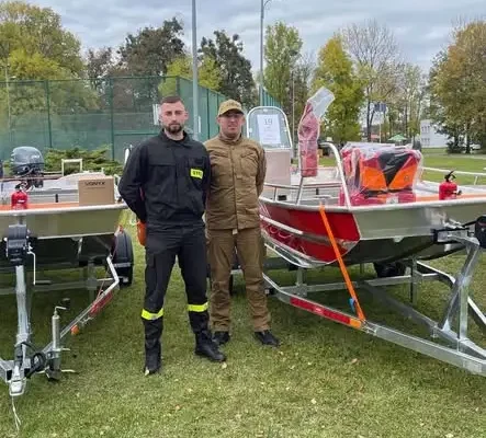 OSP Werbkowice z nową łodzią ratowniczą. Sprzęt wart ponad 90 tys. zł
