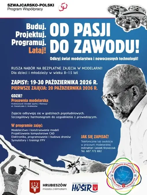 Hrubieszów: bezpłatne zajęcia modelarskie dla dzieci i młodzieży – rusza nabór