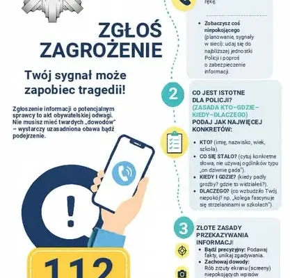 Policja startuje z kampanią „Życie to nie gra. Masz je tylko jedno” – edukacja uczniów o zagrożeniach