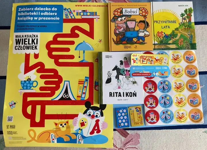 Biblioteka w Werbkowicach zaprasza przedszkolaki do 9. edycji „Małej książki – wielkiego człowieka”
