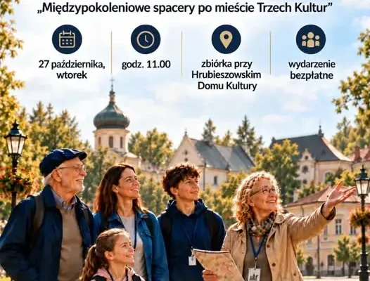 Międzypokoleniowy spacer po Hrubieszowie – mieście Trzech Kultur