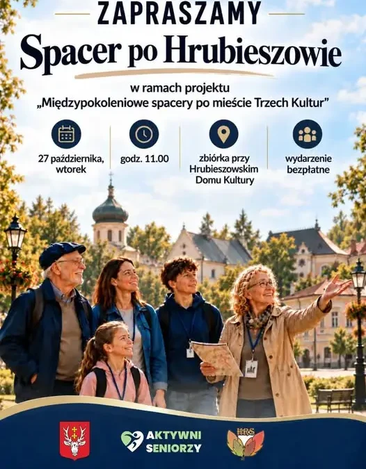 Międzypokoleniowy spacer po Hrubieszowie – mieście Trzech Kultur