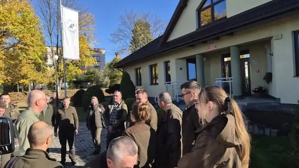 Leśnicy z Mircza szkolili się w Kolbuszowej i Kołaczycach