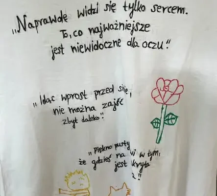 Ósmoklasiści z Hrubieszowa kreatywnie podsumowali „Małego Księcia”