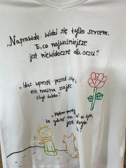 Ósmoklasiści z Hrubieszowa kreatywnie podsumowali „Małego Księcia”