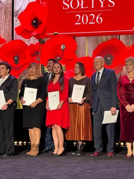 Sołtysi z Gminy Werbkowice na finałowej gali „Nasz Sołtys 2026” w Lublinie
